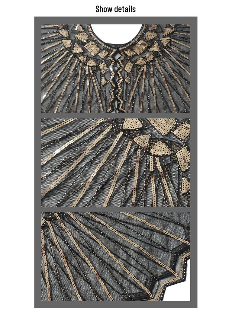 Women's Sequined Mesh Shawl - Summer Sun Protection, Slim Short Style