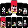 Чехол для телефона Samsung Galaxy S25 S24 S23 iPhone 16 15 Xiaomi Redmi 14C 13C Note 14 13 12 16E X 11 Pro Max OPPO Moto Huawei Mickey Cartoon Mouse Cover