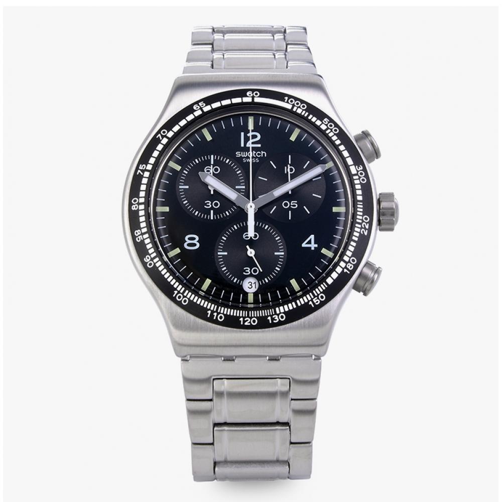 Swatch Yvs444gc Core Night Flight Public Уретановые Часы
