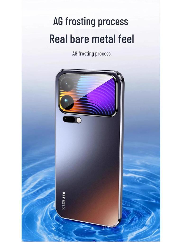 Xiaomi 17ProMax Премиальный матовый чехол-бампер с защитой камеры и от падений