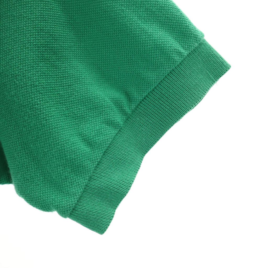 Lacoste Сделано в Японии Футболка-поло с коротким рукавом 3 зеленый Палевый Мужская Б/У