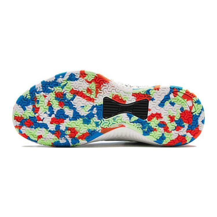 Anta Детские нескользящие амортизирующие прочные низкие баскетбольные кроссовки Детские кроссовки Морской синий 312341120-5