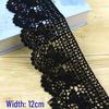 Non-Elastic Wide Lace Trim for Handmade DIY Projects