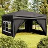 VidaXL Foldable Reception Tent with Walls Camping Gazebo Outdoor Pavilion Garden Gazebo Marquee Patio 93525