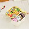 Rainbow Hairpin Storage Box Large Capacity Dopamine Card Toy Container Waterproof Multi-layer Hair Accessories Organizer