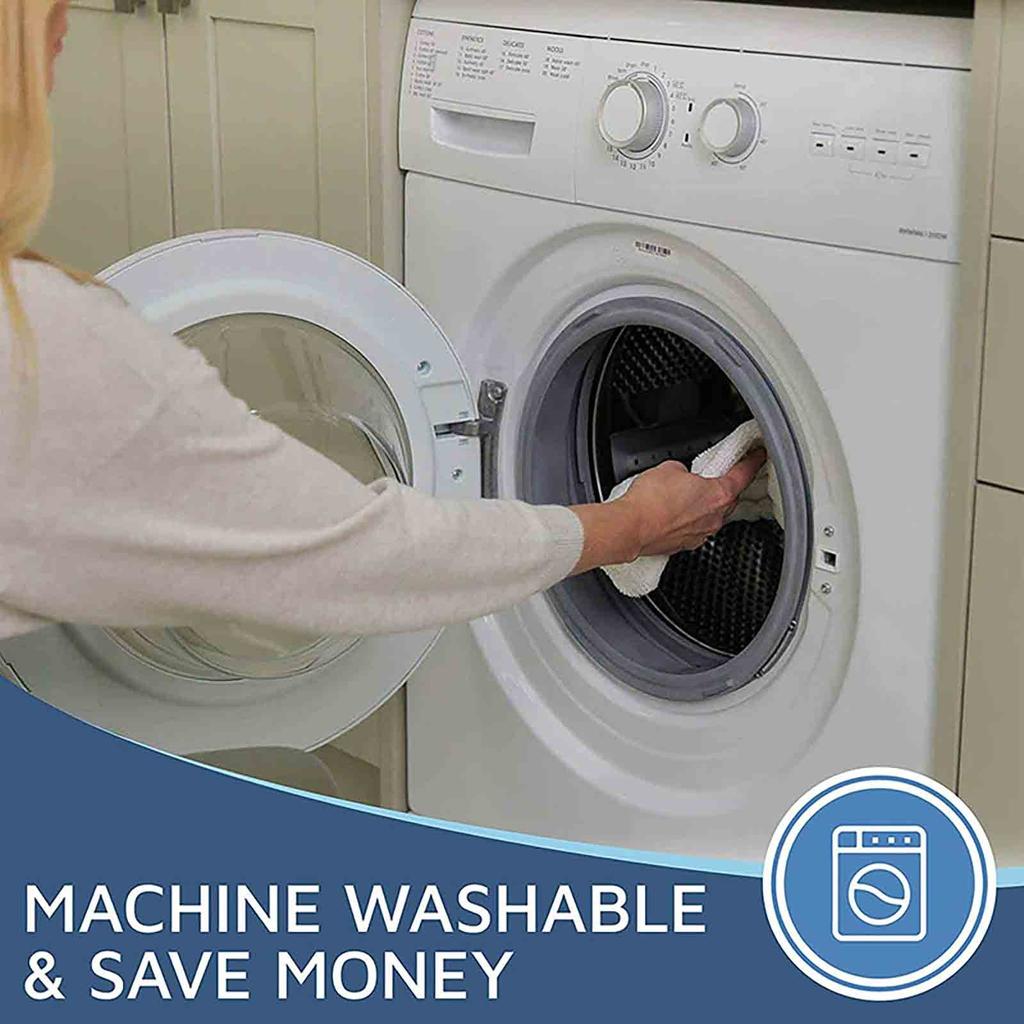 8 Pack Replacement Steam Mop Pads Compatible PurSteam PurSteam Steam Mop Cleaner ThermaPro 10-in-1