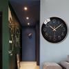 Wall Clock Large Dinning Restaurant Cafe Decorative Wall Clock Clear Face Silent Non-Ticking Nice for Gift