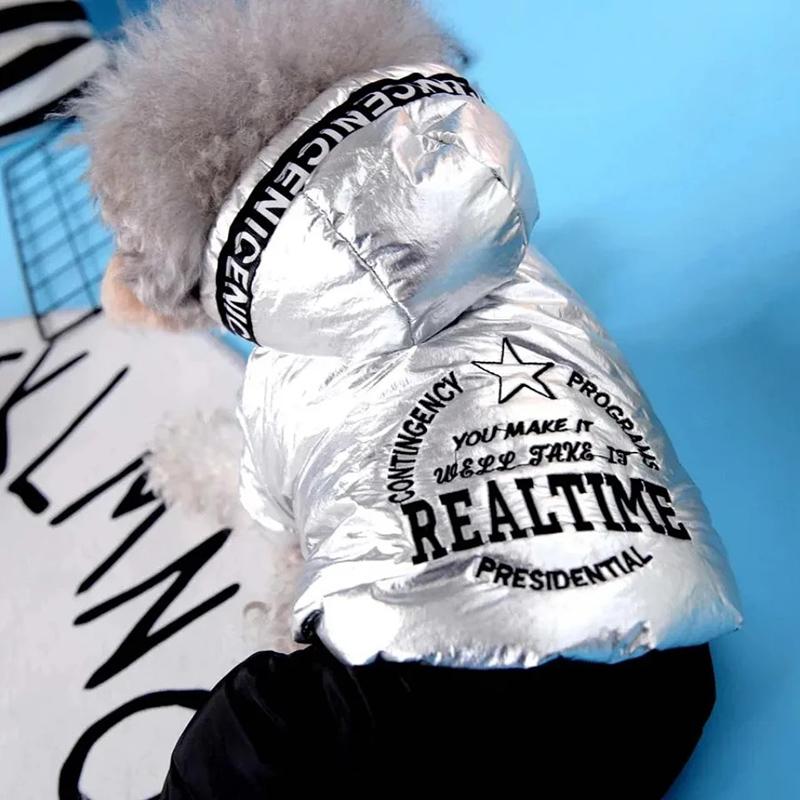 Водонепроницаемая куртка для собак на зиму, теплые пальто, водонепроницаемая одежда для домашних животных для маленьких собак, щенков, пуховик, утолщенный комбинезон для собак