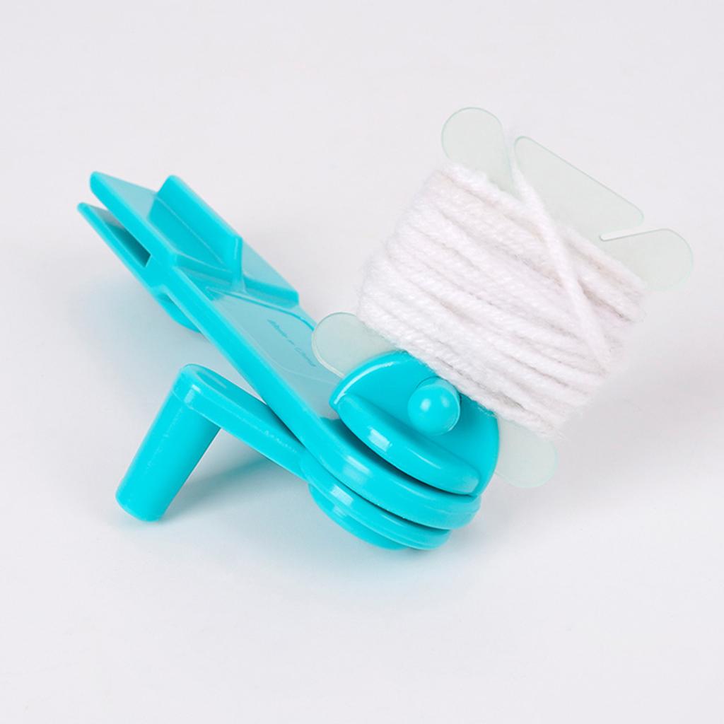String Winder Thread Card Embroidery Plastic Thread Bobbins Floss for Manual Storage Holder Winding Stitches Wound
