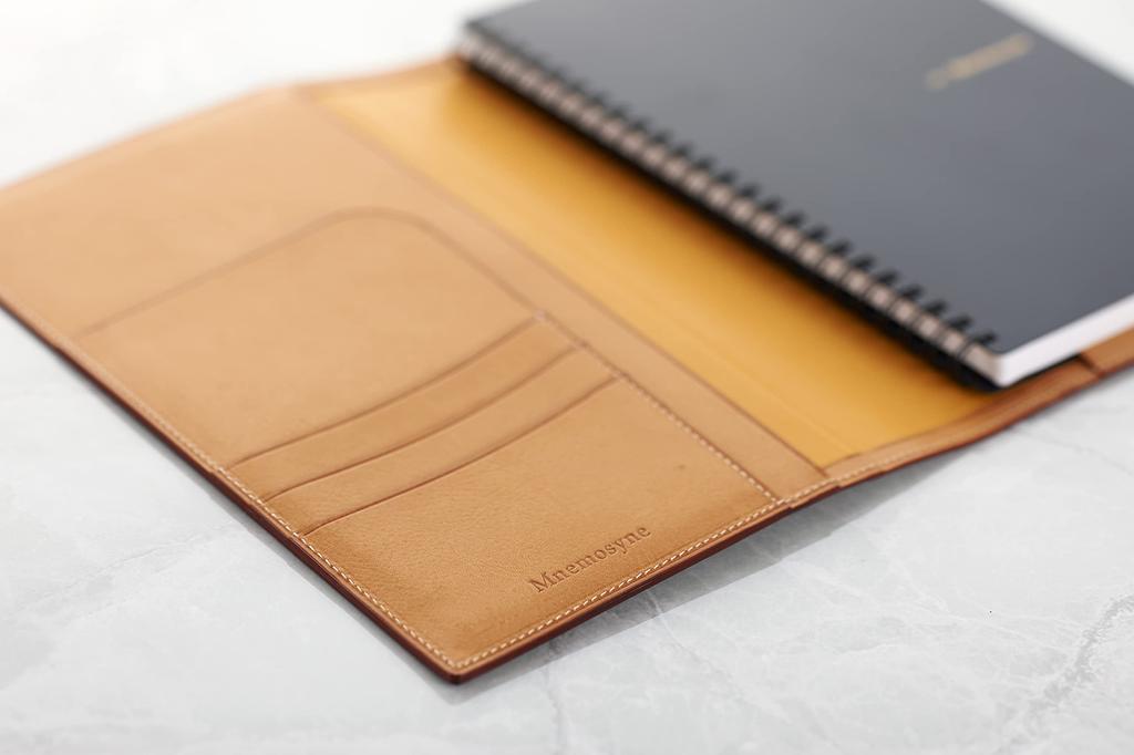 Блокнот Maruman GANZO x Nemosine Кожаная обложка для блокнота A5 Черный & MNXGN-05