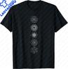 Sacred Geometry Symbols of Ancient Mystical Wonders New Age T-Shirt Mens Fashion Y2k Printed T-shirt Camisas Streetwea