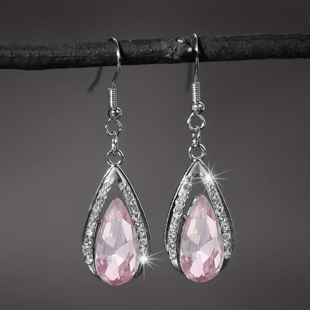 [Готические серьги-капли] Готические серьги-капли - 1 пара, дизайн с крючком, красно-черные, ретро-шарм, идеальный праздничный подарок для сестры или лучшей подруги