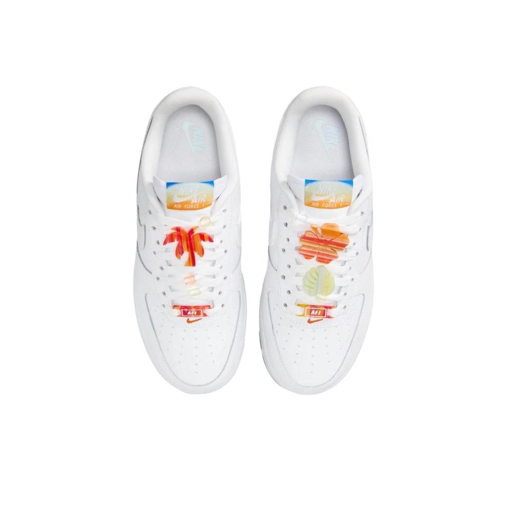 Nike Кроссовки женские Air Force 1 Low Beach Sunset белые ледниково-голубые IB8875-111