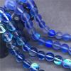 Blue Crystal Glitter Stone Round Beads for Jewelry Making