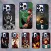 Крутой чехол для телефона Cool Empire O-Ottoman для iPhone 16,15,14,13,12,11,Mini,Pro,SE,XS,MAX Синий Матовый Силиконовый Чехол