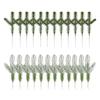 24pcs Artificial Pine Needles,Fake Greenery Pine Leaves DIY Accessory for Christmas Holiday Arrangement Wreath Garland  Decor