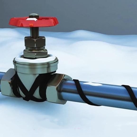 100 м мягкий гибкий нагревательный кабель, защита от замерзания, саморегулирующийся теплый провод, 220 В, 20 Вт/м, огнестойкий нагревательный кабель