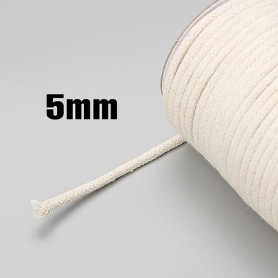 5 мм черно-белая хлопковая веревка DIY ручная тканая гобеленовая веревка упаковка Zongzi веревка для подвешивания бирки хлопковая нить 46 м