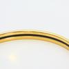 Used HERMES bracelet Uni enamel/metal 11.7g white gold Bangle