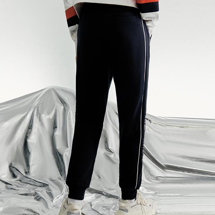 Fila Fusion Манжеты Баскетбольные Повседневные Вязаные Ретро Спортивные Штаны Женские Низ Черный T11W042611F-BK