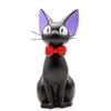 Cute Black Cat Hand-cranked Money Box with Glucose-gum Storage for Decoration Creative Black Cat Piggy Bank with Glucose-gum