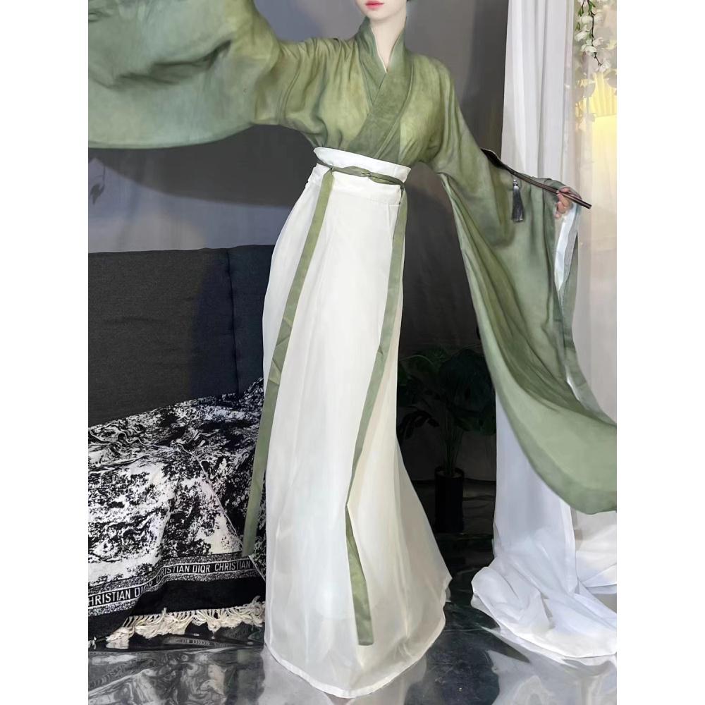 Chinese Wei And Jin Dynasties Style Hanfu Daily Fairy Suit