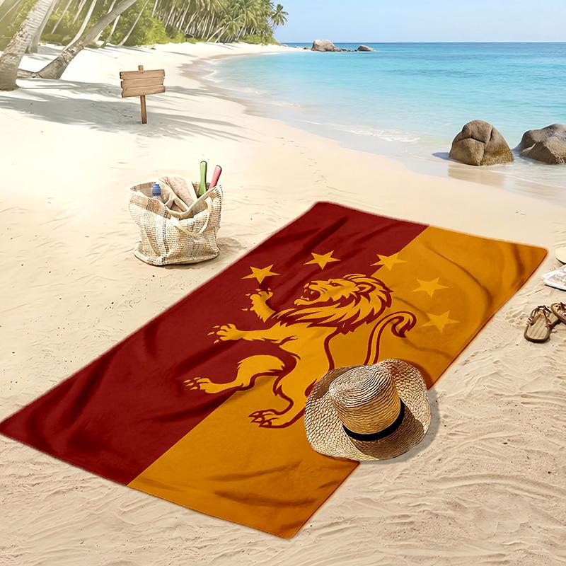 Galatasaray Printed Beach Towel Quick Dry Soft TowelPortable Large Rectangular Beach Blanket for Travel Swimming Pool