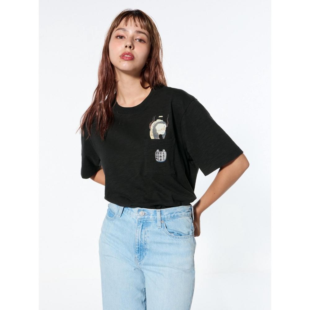 Uniqlo Япония Ukiyo E Dark Fantasy Ut