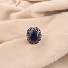 Natural Sodalite Gemstone 925 Sterling Silver Handmade Jewelry Partywear Ring RR-62-29