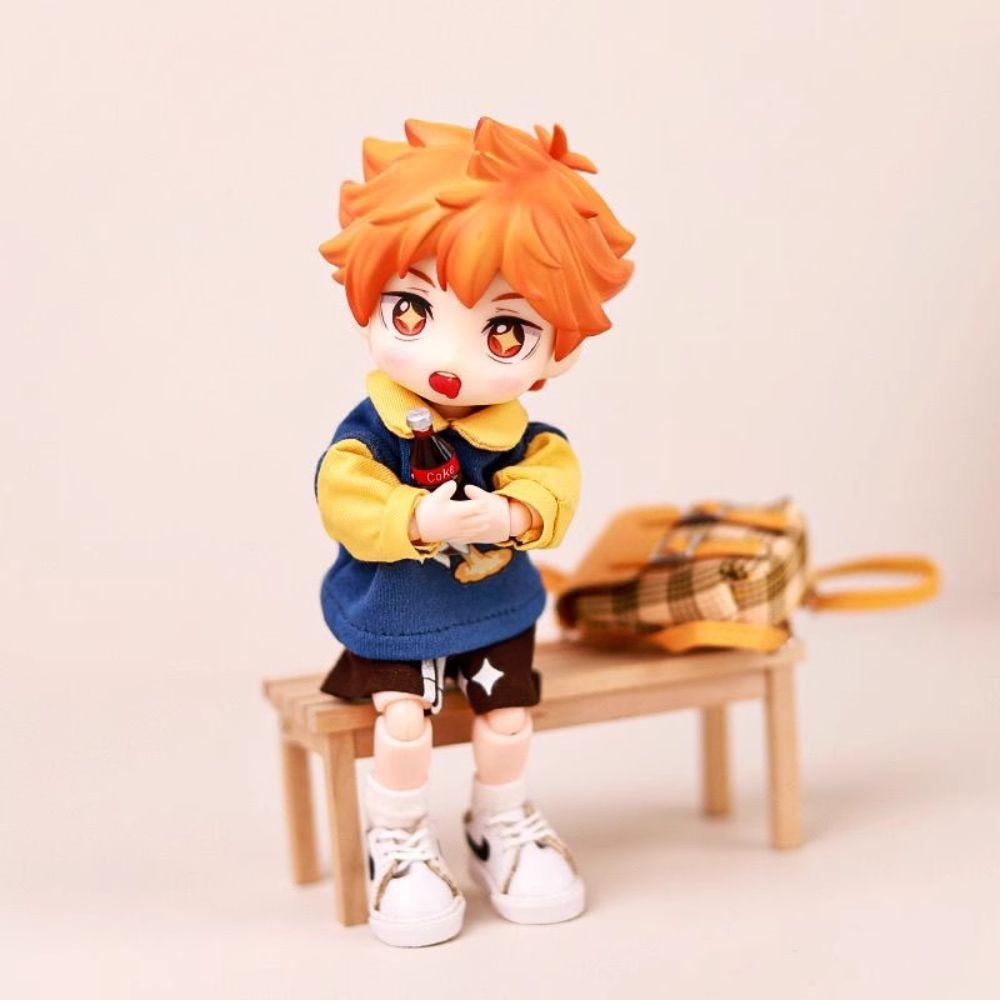 Худи для куклы ручной работы, шорты, наряд для переодевания Obitsu11, игрушка DIY, одежда OB11 1/12 Bjd