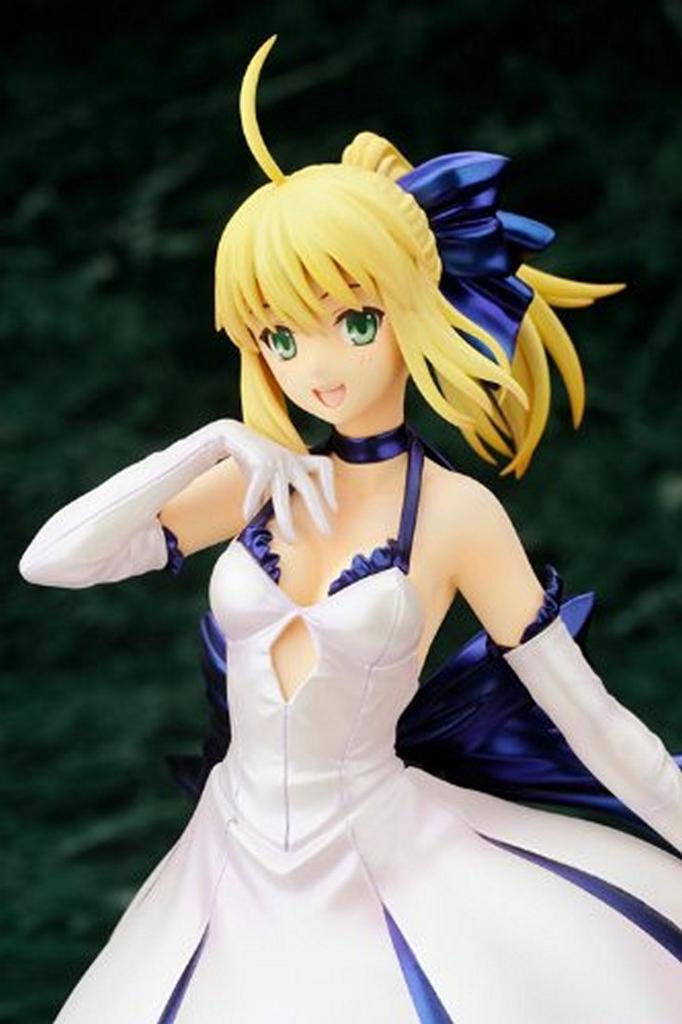 Night Saber Dress Code Scale PVC Painted Finished Fate/stay (1/7 Product)