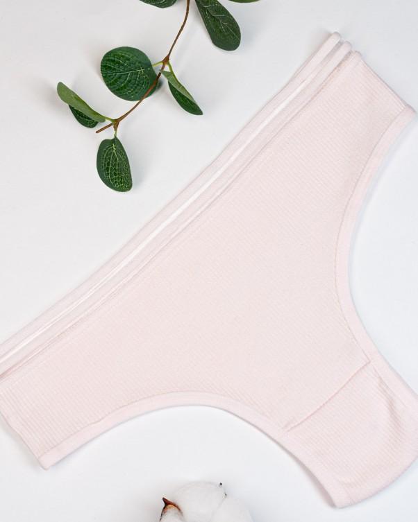 Ribbed Bikini with Perforated ISSA Plus Ribbing