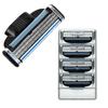 Useful 4pcs 3 Layer Razor Blades Men Shaver Blades Beauty Proglide Shaving Blades Fusione