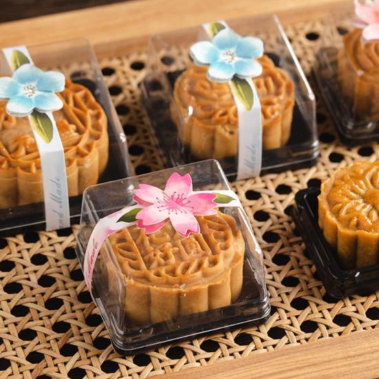 Коробка для торта «Луна», прочная квадратная форма, 2 цвета, коробка для печенья, экономия места, контейнер для торта, контейнер для торта, сувениры для вечеринки