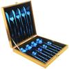16pcs Luxury Dinnerware Gift Set Stainless Steel Fork Knife Spoon Cutlery Set Wedding Gift Flatware Set With Gift Box