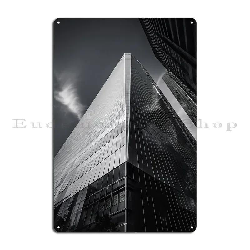 The World Trade Center Metal Signs Vintage Iron Bar Vintage Home Tin Sign Poster