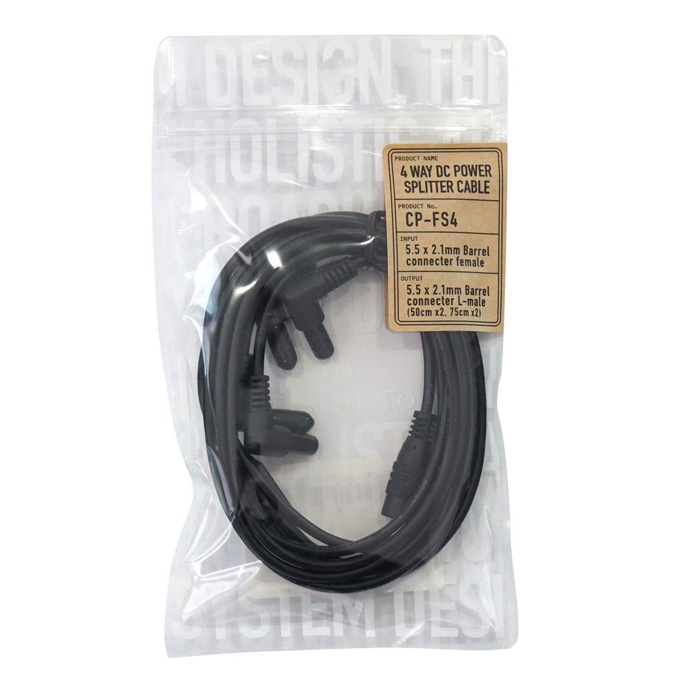 FREE THE TONE 4-Way DC Power Splitter Cable CP-FS4 DC Cable