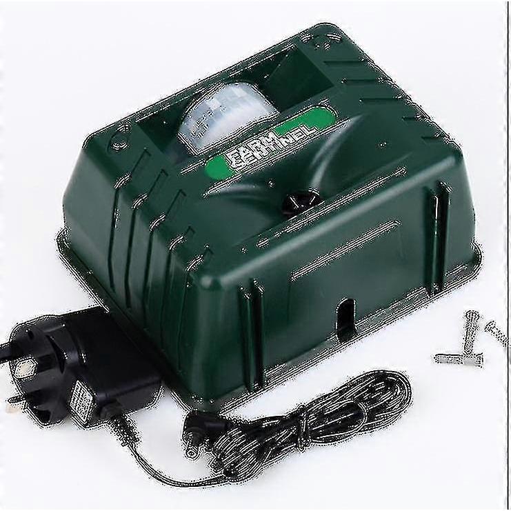Garden Outdoor Ultrasonic Rodent Repeller, Pest Raccoon Bird Animal Repeller