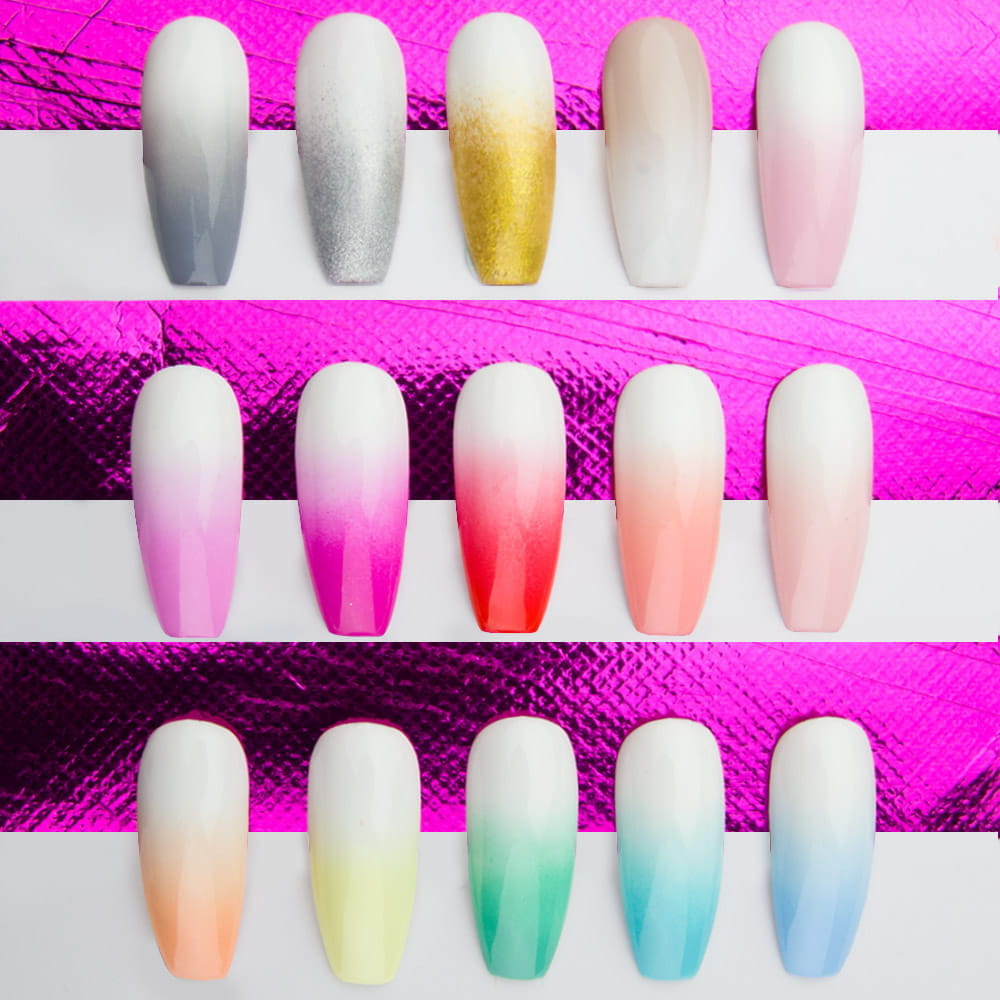 Artistic Gel paint gel ombre ornaments Allepaznokcie Art Green Peas HEMA /Di-HEMA Free 5g No. 24