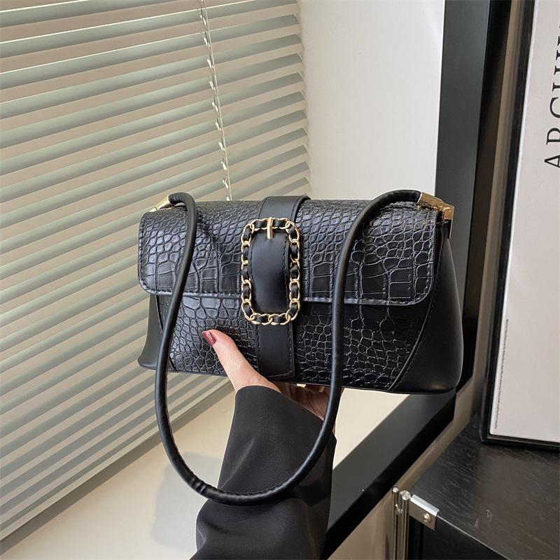 Bag Women's New Niche High-end Sense Large Capacity Versatile Underarm Bag Light Luxury Small Bag