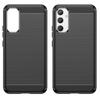 Realme 10 Pro Flexible Carbon Silicone Case - Black