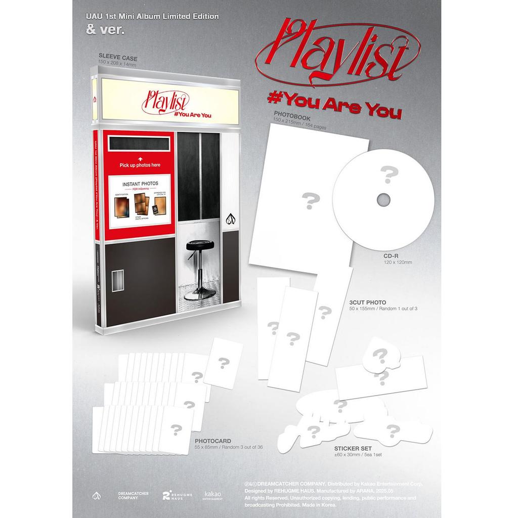 (Ограниченная версия и вер.) УАУ (ЛОВЕЦ СНОВ) [Плейлист #You Are You] 1-й мини-альбом