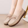 Повседневная обувь весна и осень мягкая подошва легкая женская обувь средняя женская обувь нескользящие лоферы обувь Doudou