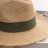 Panama Hat Fedora Wide Brim Straw for Men Summer Beach Sun Hat UPF Straw Hat for Women, Ideal Choice for Gifts