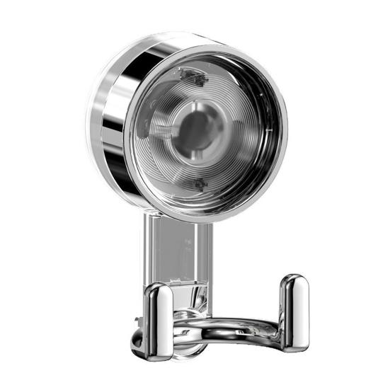 Suction Cup Hook Double Head/One Head Storage Hook No Drilling Wall Mounted Hook for Bathroom Kitchen Storage