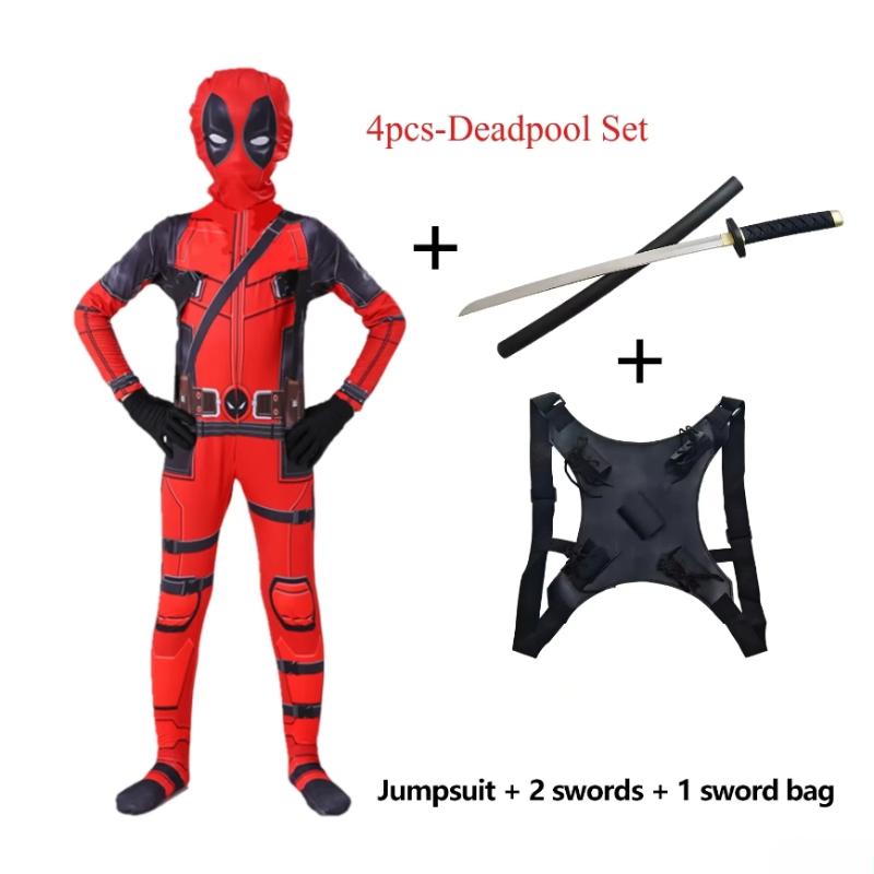 Spider Man Superhero Cosplay Zentai Bodysuit, Spandex Jumpsuit Costume for Kids & Adults