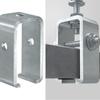Assembly Track Hanger Silver Intermediate Support safety Track Bracket  factory
