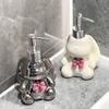 Dispenser for Liquid Soap Hand Sanitizer Bottle Empty Bottle Cartoon Cute Press Bottles  Shower Gel Dispenser Bottleds Bathroom