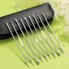 9-Piece Stainless Steel Double-Headed Blackhead and Acne Needle Set