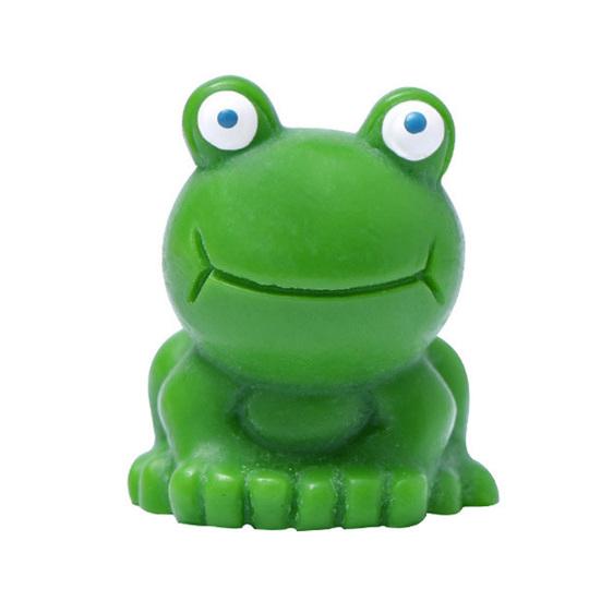 Frog Figurines Garden Vibrant Color Statues Adorable Appearance Compact Size Frog Animal Model
